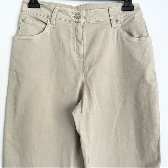 𝅺ST. John Grey Mid-rise Straight Leg Jeans 2 - Picture 3 of 7